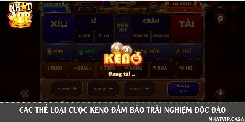 Tổng hợp những loại cược Keno phổ biến nhất hiện nay