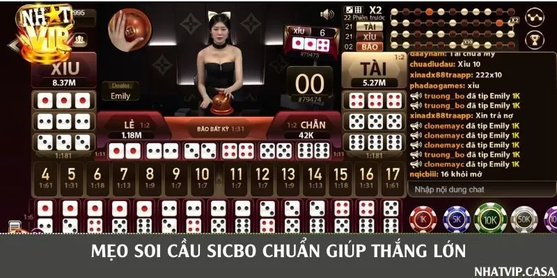 Mẹo soi cầu Sicbo dự đoán kết quả chính xác