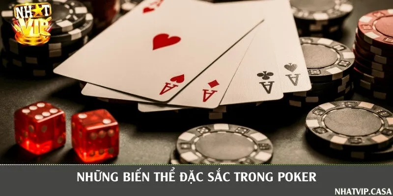 Các biến thể trong bài Poker online